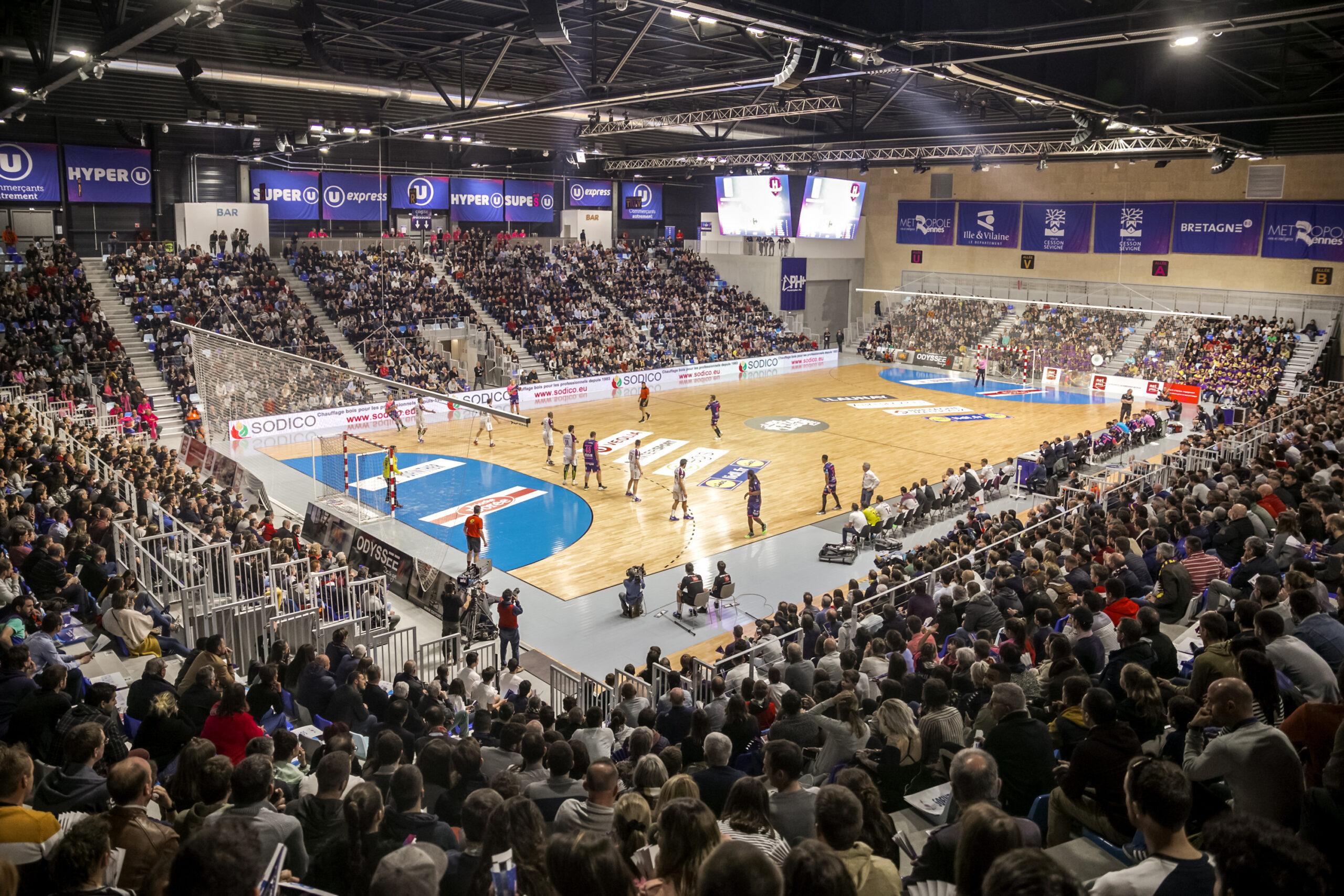 Salle multi-activité à Cesson-Sévigné Glaz Arena